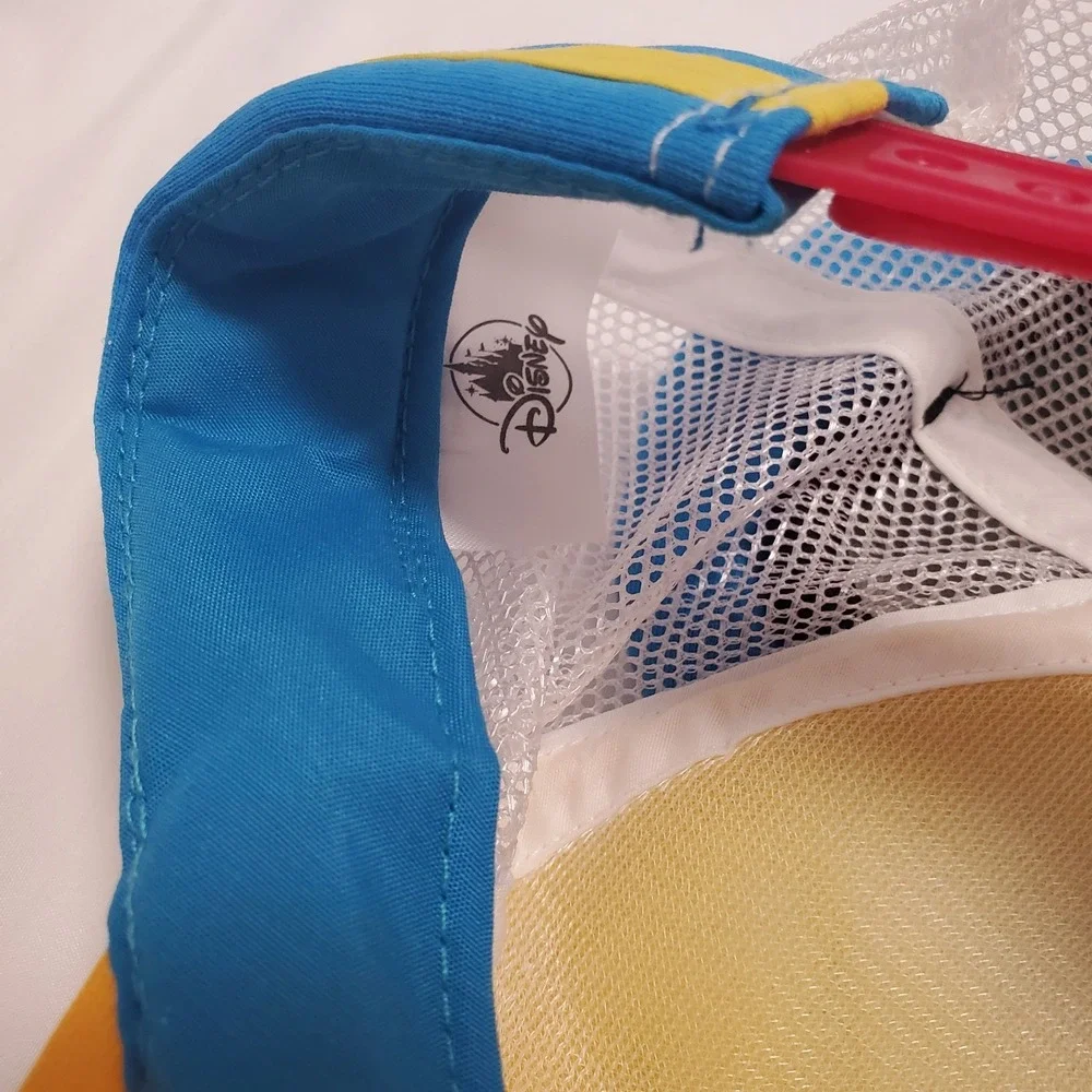 Disney Donald Duck Foam Hat Cap Snapback One Size Multicolor 3D Adjustable